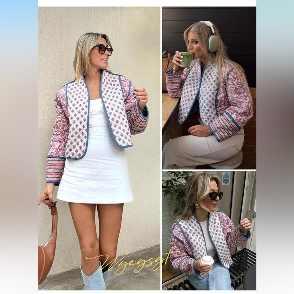 Reversible Patterned Women's Jacket - image 11